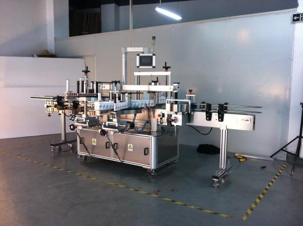 Cheap Self Adhesive Labeling Machine Automated Label Applicator High Speed Three Label for sale