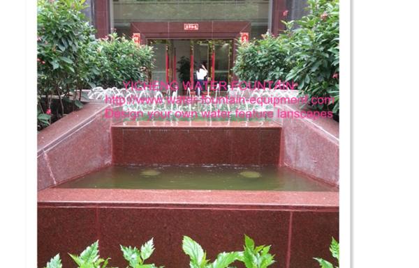 Cheap Upright Stainless Steel Water Fountain Project With 2 Circle Rounds Of Adjustable Mixed Air Nozzles for sale