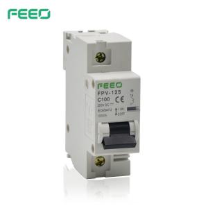 China Solar PV System 80A 100A 125A Circuit Breaker DC 1000V IEC Certificated on sale