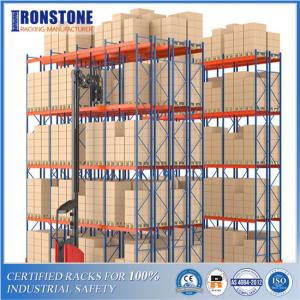 Best Easily Adjusted Or Relocated Double Deep Versatile Pallet Rack With Telescoping Forks wholesale