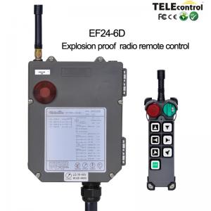 China EF24-6D Radio Remote Control System Flame Proof For Explosion Risk Area on sale