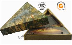 Best Triangle Handmade Mounting Custom Printed Corrugated Boxes With Hard Insert Cardboard wholesale