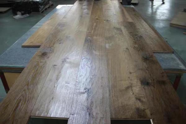 Cheap Distressed Oak Engineered Wood Flooring, Rustic Oak Parquet Flooring for sale