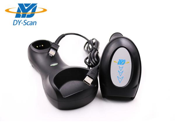 Cheap Pedestal 2.4G Handheld Barcode Reader , 1D 3 Mil Resolution Universal Barcode Scanner DS5200G for sale