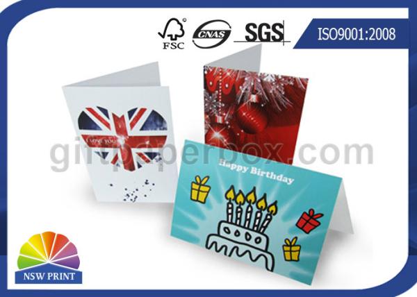 Cheap Printing Service Custom Greeting Cards For Birthday Cards With Art Paper for sale