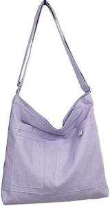 Best Brand: Kehpish Economical Cotton Canvas Tote Bag,Women Hobo Shoulder Bag Crossbody Handbag with 3 External Pocket wholesale