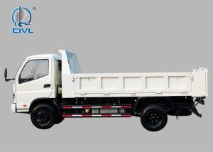 Best Light Dump Truck new Foton Forland 3-4tons Rhd 4x2 Dumper white colour tipper truck wholesale