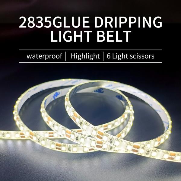 Cheap 12V/24V SMD 2835 LED Strip Inductive Switch Flexible Soft Neon Strip Light for sale
