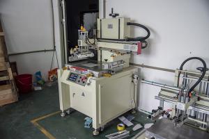 China 1500T/H PLC Control Semi Auto Screen Printing Machine on sale