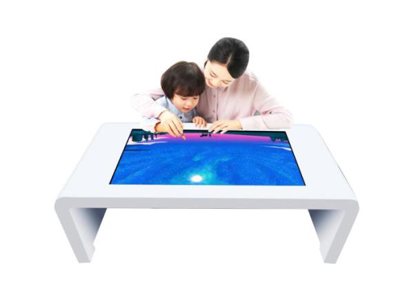Cheap LCD Interactive Multi Touch Screen Coffee Table 43" U Type Windows OS for sale