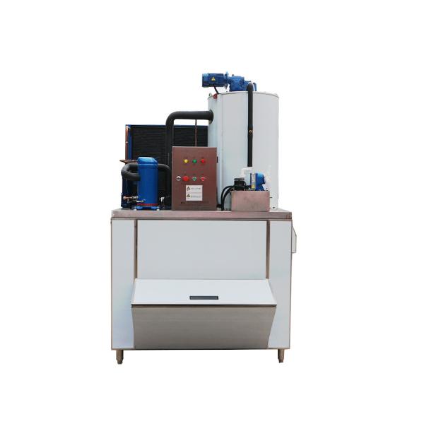 Cheap Easy Control 2.5ton/Day Flake Ice Machine Flake Ice Maker With Ice Bin For Fish for sale