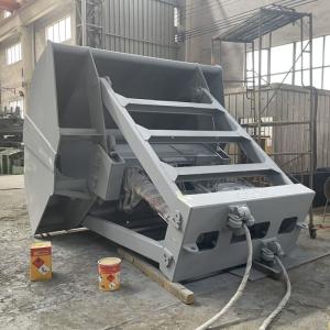 China Clamshell Wireless Control Dry Bulk Handling Grab Custom Color 12 CBM Q355 on sale