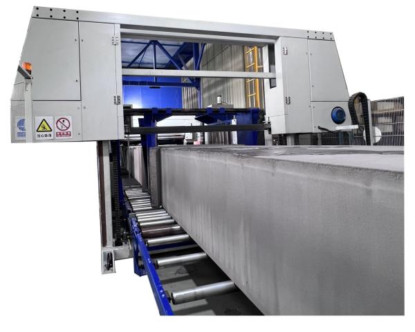 Cheap TDC-01 Long Foam Block Cut To Length Cut Off Up And Down Sponge Splitting Machine For Continuous Foaming Line for sale