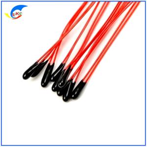 China 5K 10K 100K NTC Thermistor Battery Overheating Protection MF52B Bead Thermistor 3435 3950 1% 3% 5% 50MM~100MM For Mobile Phon on sale