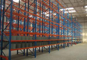 Best Adjustable Heavy Duty Pallet Racks / Teardrop Pallet Rack 4 Way Entry Type wholesale