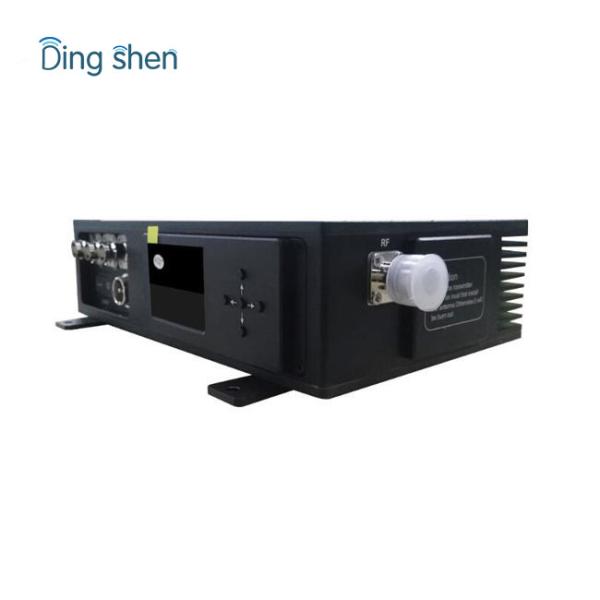 Cheap 5~10W Adjustable COFDM HD Wireless Video Transmitter 8km NLOS Long Distance AV Sender Low Latency for sale