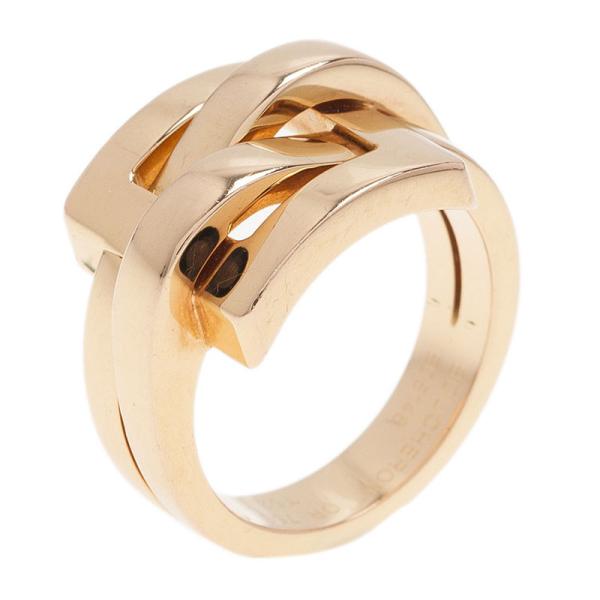 Cheap Customized Women's Gold Ring Size 52 / 1.4cm Width No Diamond New Condition for sale