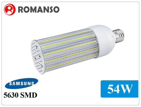 Cheap DLC UL approved 54w 180 Degree LED Corn COB Bulb with IP65 waterproof for sale