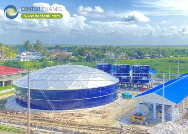 Cheap Custom-Designed Geodesic Aluminum Domes for Water and Wastewater Plants: The Ultimate Solution for Efficiency and Durability for sale