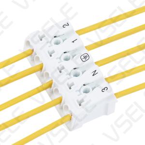 Mini Fast Push In Terminal Block Allocate LED Strip Light Quick Wiring