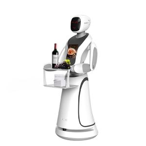 Best DC 24V 50W Restaurant Service Robot Hotpot Automated Delivery Robots wholesale