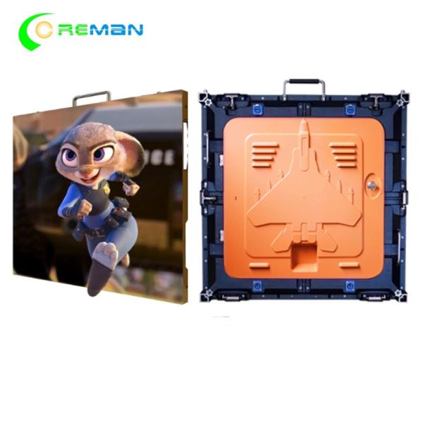 Cheap Internal LED Display Cabinet , High Resolution P10 LED Display Module 640X640mm for sale