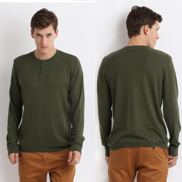 Cheap 2019 New Products Spring Men T Shirt V Neck for sale