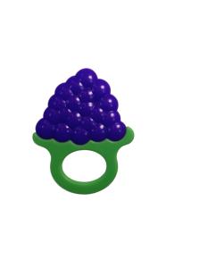 Best JOURJOY Two-color silicone teether (grape) with size 8.9*7.5cm With weight 19 gram wholesale