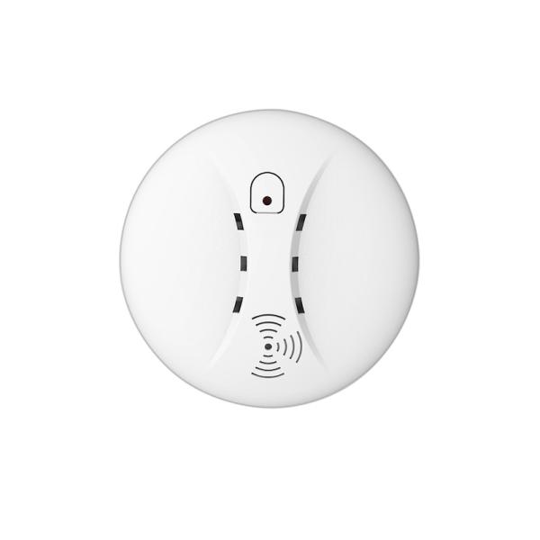 Cheap Battery Operated Smoke Fire Detector Photoelectric Sensor Alarms With Light Sound Warning for sale