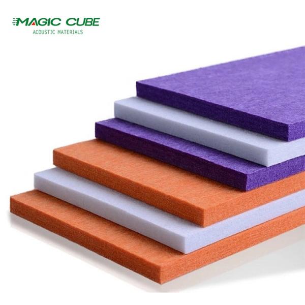 Cheap 1220*2420mm High Density Sound Absorbing Wall Panels For Office Noise Control for sale