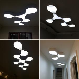 China Modern Led Ceiling Lights For Indoor Lighting plafon led Cells shape Ceiling Lamp Fixture (WH-MA-134) on sale