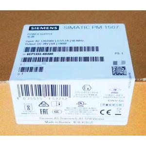 Best SIEMENS 6EP1333-4BA00 SIMATIC PM 1507 24 V/8 A REGULATED POWER SUPPLY FOR SIMATIC S7-1500 INPUT: 120/230 V AC wholesale