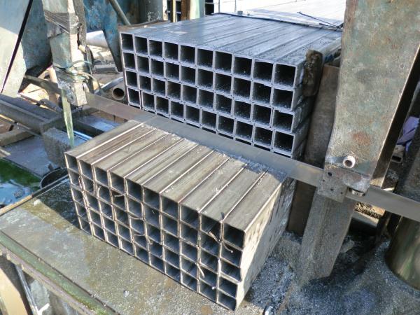 Cheap EN10219 S235 Hot Galvanized Square Tubes With Fixed Length for sale