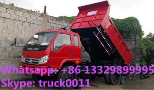 Best 95HP 4*2 FORLAND Small Dump Truck for sale 3 ton, factory direct sale forland brand 4*2 RHD mini dump truck for sale wholesale