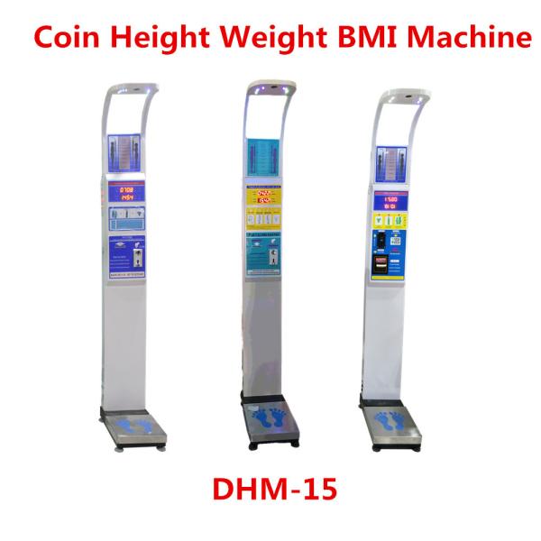 Cheap Ultrasonic Height Measuring Scale , Height And Weight Machine With Music for sale