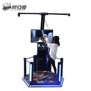 China VR Walking Simulator Platform 9D Shooting Game on sale