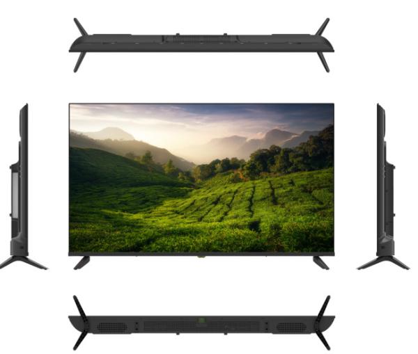 Cheap Frameless 55 Inch Mini LED TV Ground Key Interface With Google Oprating System for sale