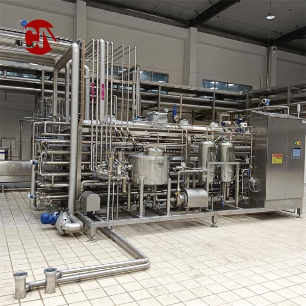 Cheap Energy Fully Automatic Milk UHT Sterilizer Pasteurizer Machine with ISO Certification for sale
