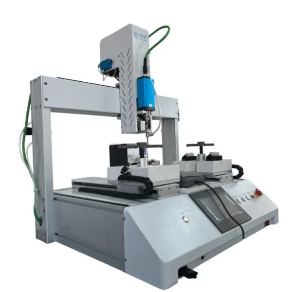 Cheap Servo Motor Automatic Screw Locking Machine Double Platforms AC 110-220V for sale