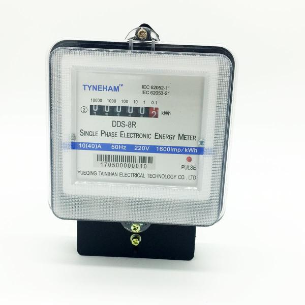 Cheap Front Board Installed Digital KWH Meter With Single Phase Two Wire DDS - 8R for sale