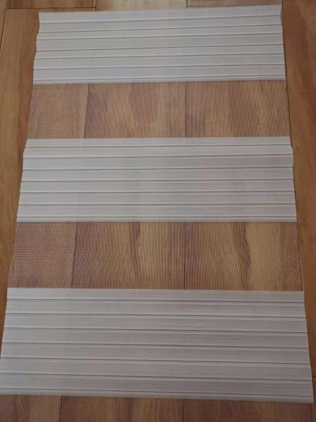 Cheap Vertical Zebra Polyester Blinds For Windows 85% Shading Rate Plain weaving for sale