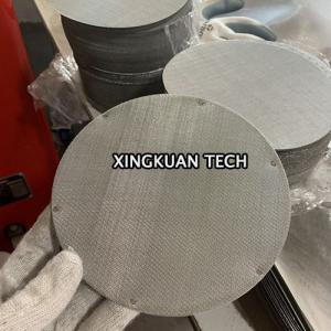 Best Circle Extruder Wire Mesh , Circular Mesh Screen For Plastic And Rubber wholesale