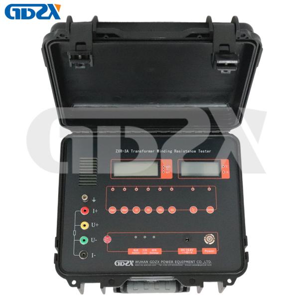 Cheap ZXR-3A Anti Interference Transformer Winding Resistance Tester With Intuitive Display for sale