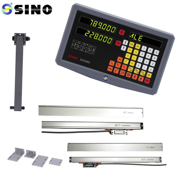 Cheap TTL Lathe Milling Machine With AC110V–220V Input Sino DRO SDS3MS Digital Readout System for sale