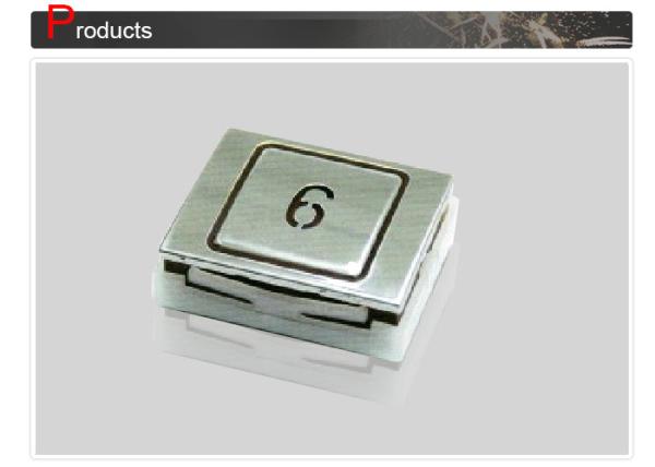 Cheap COP LOP Elevator Push Button with Special Filing Process / Braille Lift Buttons for sale