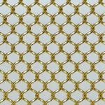 Square Decorative Cloth Mesh Enhancing Project with Plain Weave