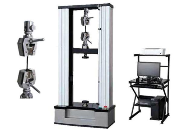 Cheap 20KN Two Columns Metal Tensile Strength Machine With Accurate Extensometer for sale