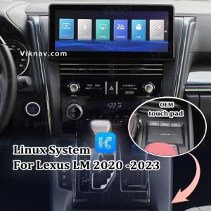 Best Viknav Linux System For Lexus LM 2020-2023 Wireless Apple CarPlay Android Auto display screen wholesale