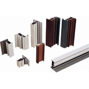Square Aluminium Profile Section T3-T8 Aluminum Window Frame Extrusions