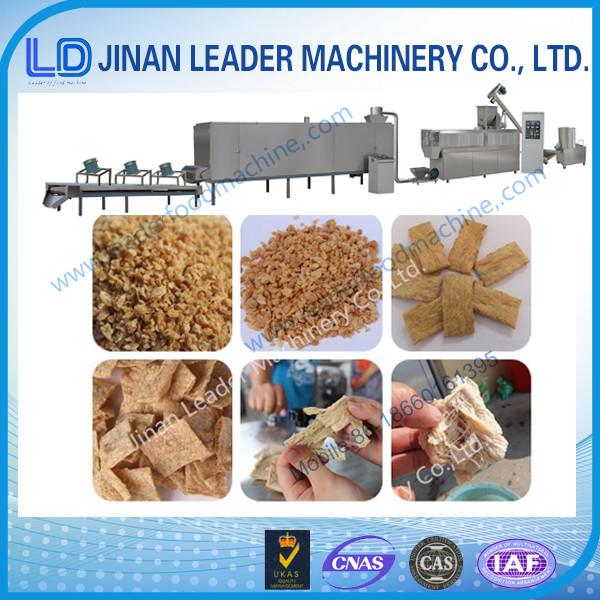 Cheap Low consumption soybean protein soya nugget food extruder machine for sale